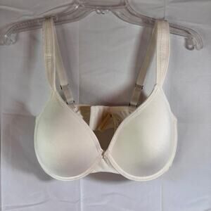 Lucky Brand Bra Womens 38D‎ Cream Underwire Lined Adjustable